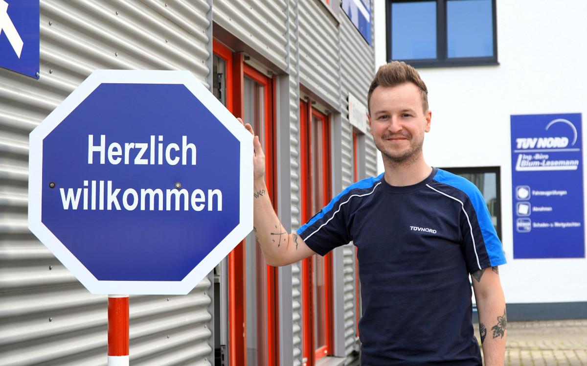 Luca Schwinn in Lemgo